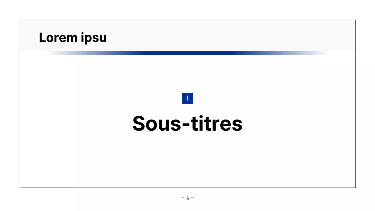 Rapport de base imprimable en bleu marine et gris