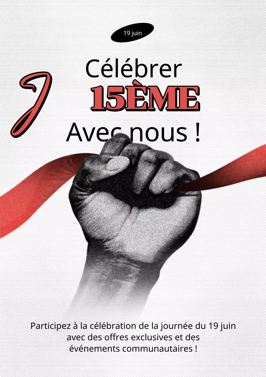 Concept de mise en valeur en noir et rouge, annonce de réduction