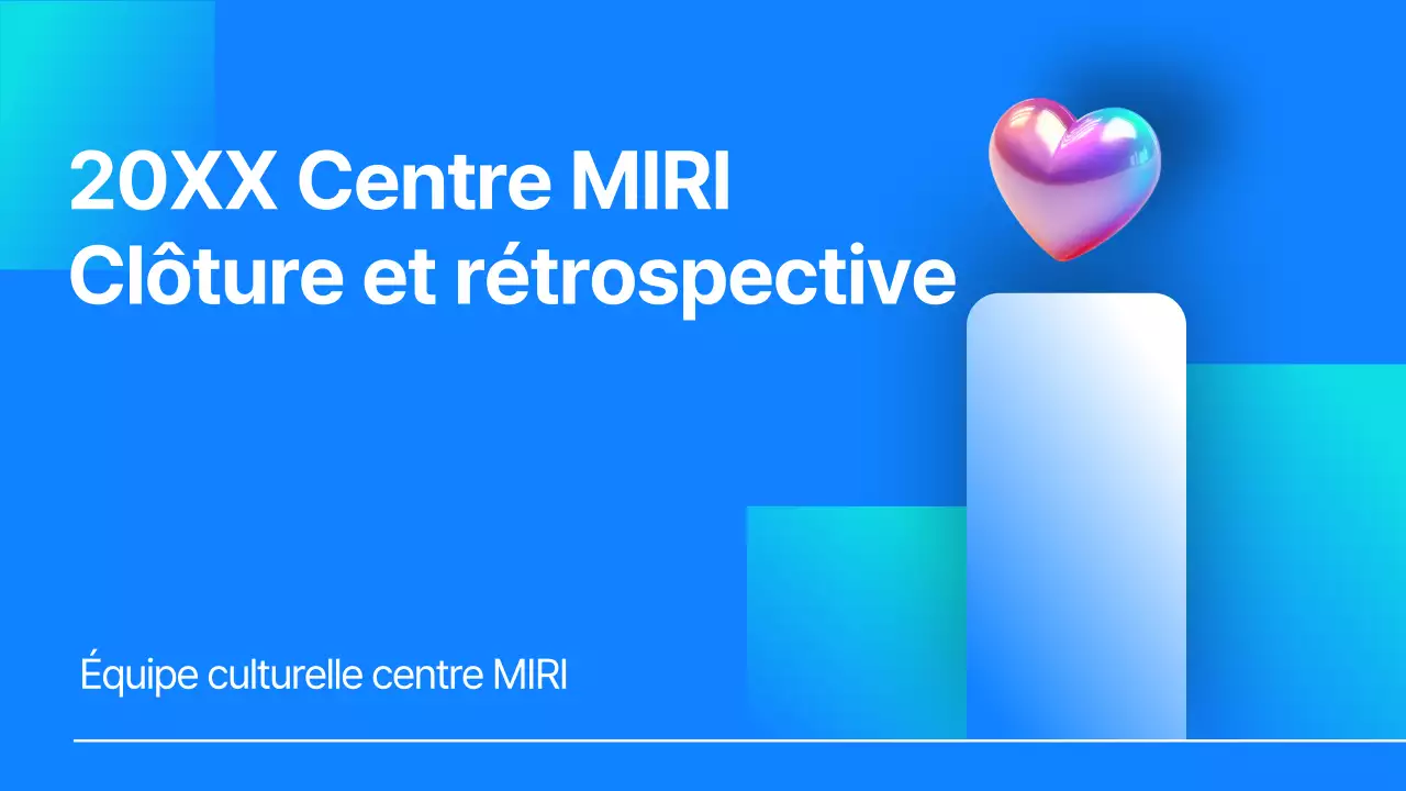 Rapports d'évaluation de fin d'année kitsch en bleu