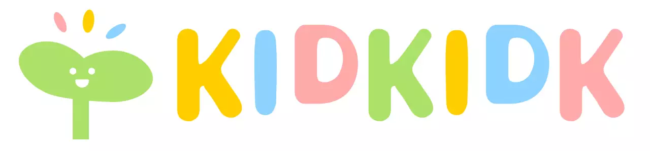 Café pour enfants avec icône d'un bourgeon souriant