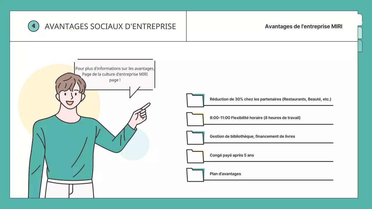Une formation RH simple expliquée en jaune et menthe