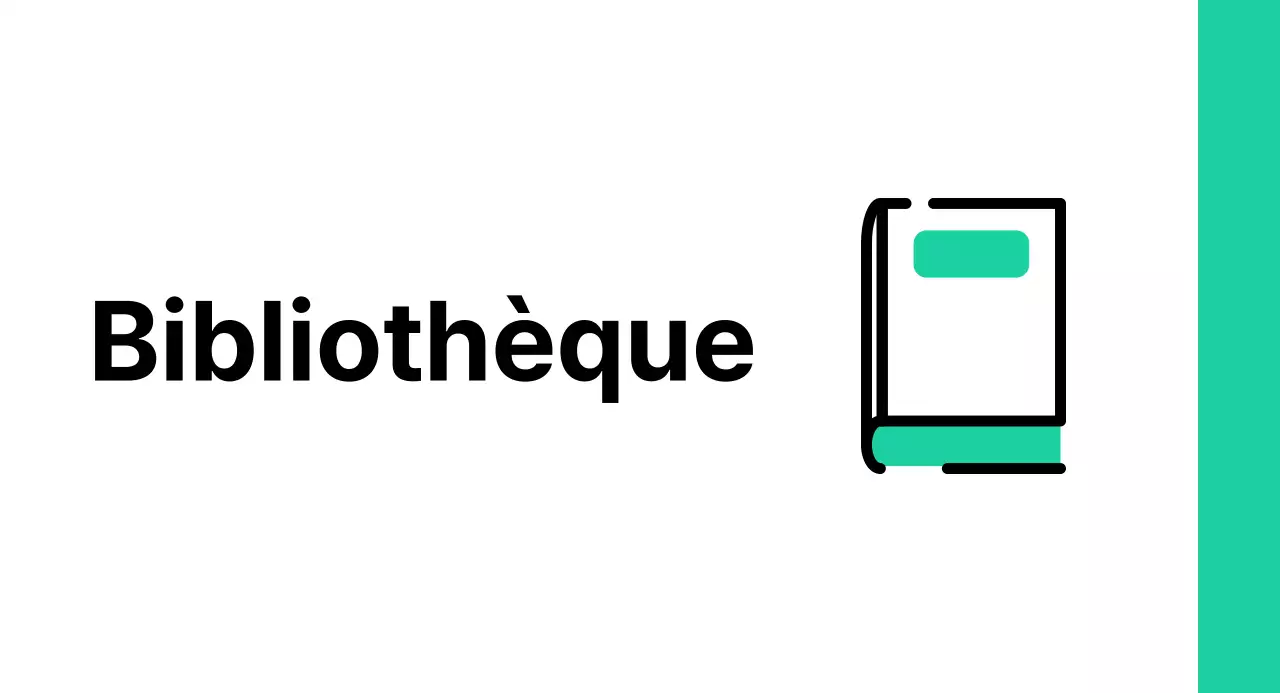 Guide de la bibliothèque du livre vert de la Monnaie