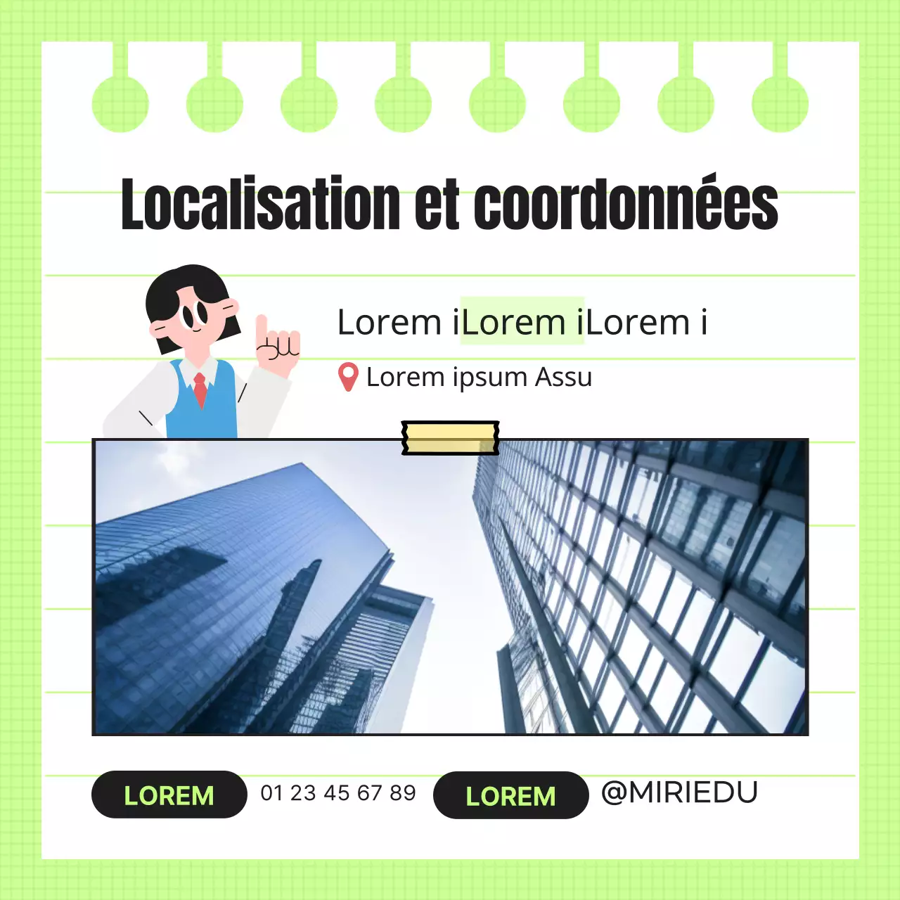 Promouvoir les offres spéciales pour la rentrée scolaire avec des accents vert lime