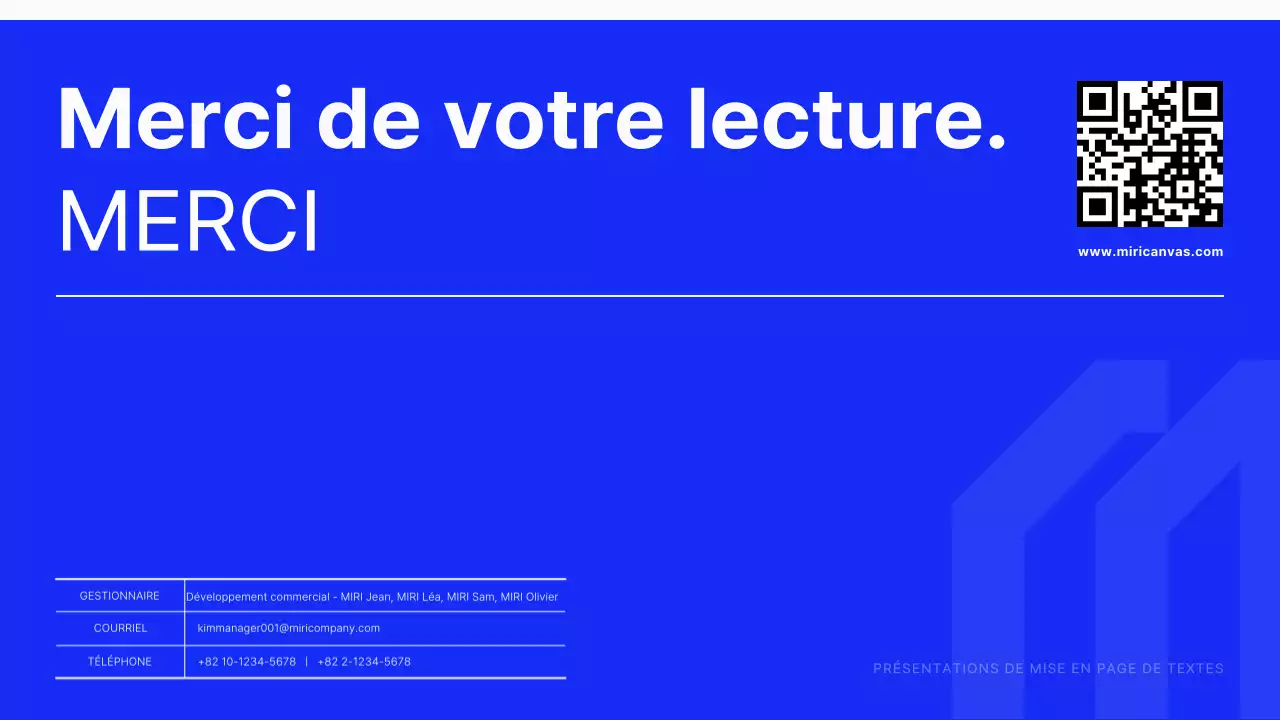 Rapport de mise en page moderne en bleu et blanc