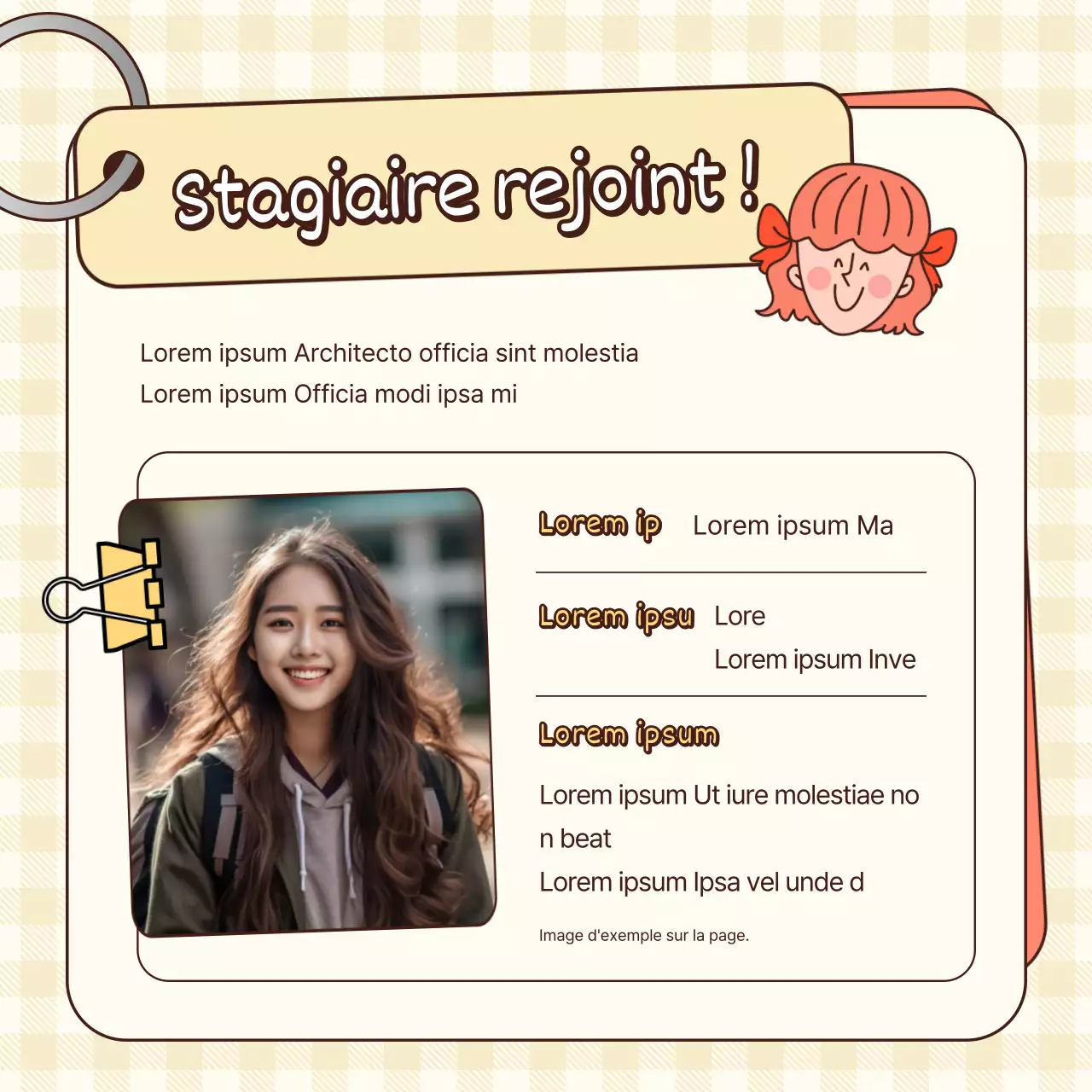 Un billet sur le bâtiment orange et ivoire de l'aide sociale