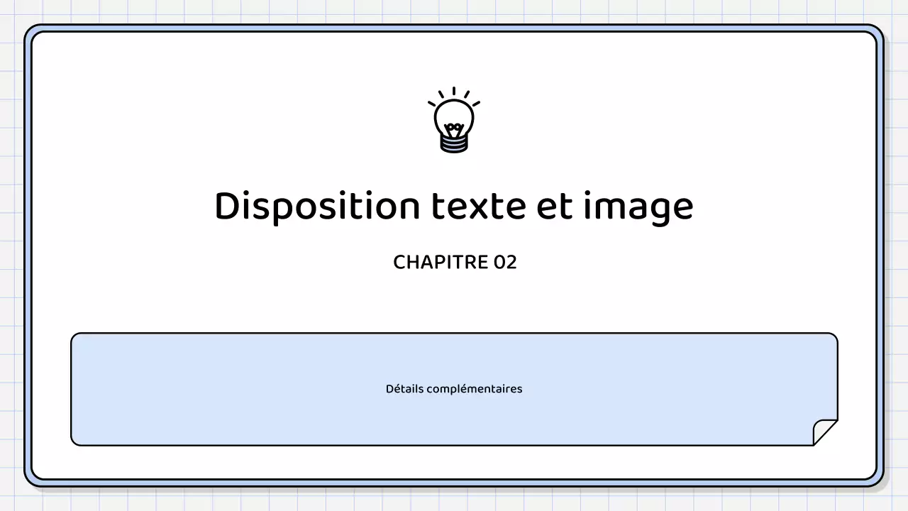 Un rapport de synthèse simple, de couleur bleu clair