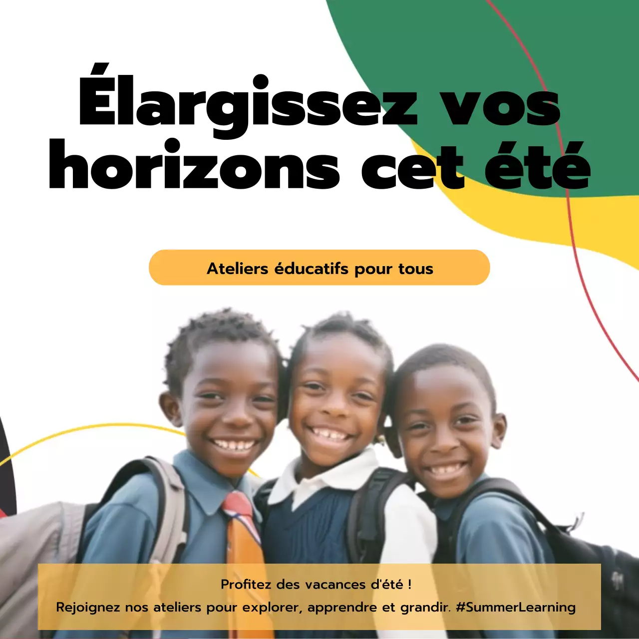Élargissez vos horizons cet été