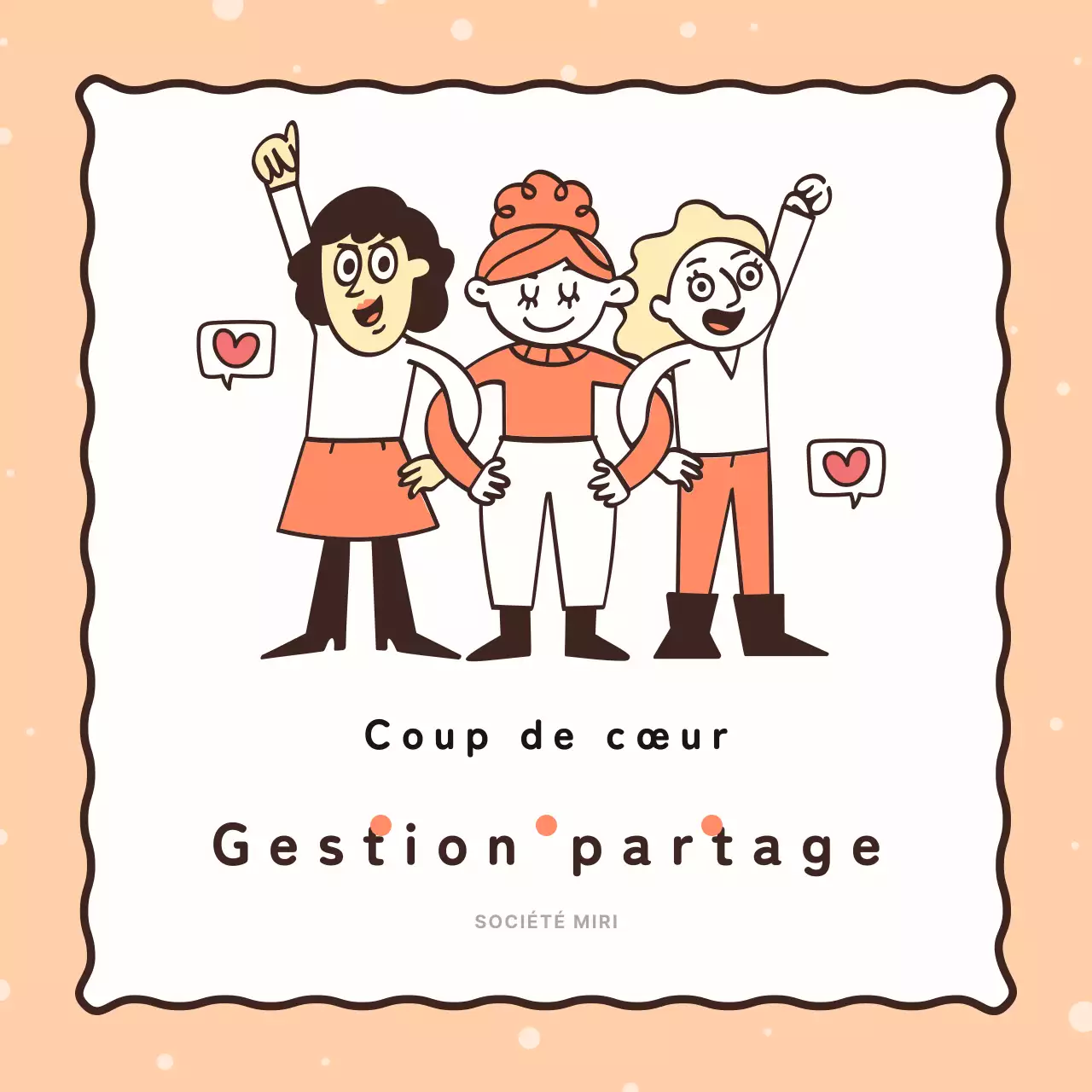 Promouvoir les bonnes actions de votre entreprise en orange et jaune