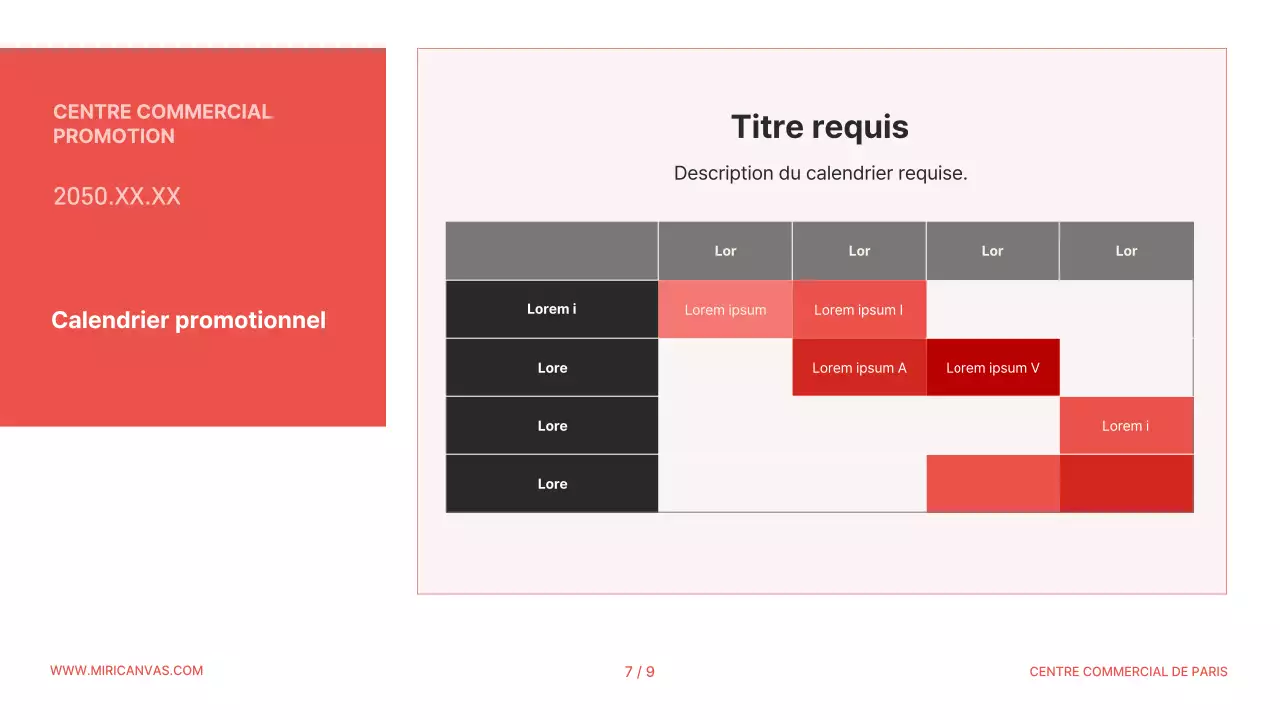 Un simple dossier promotionnel orange et noir