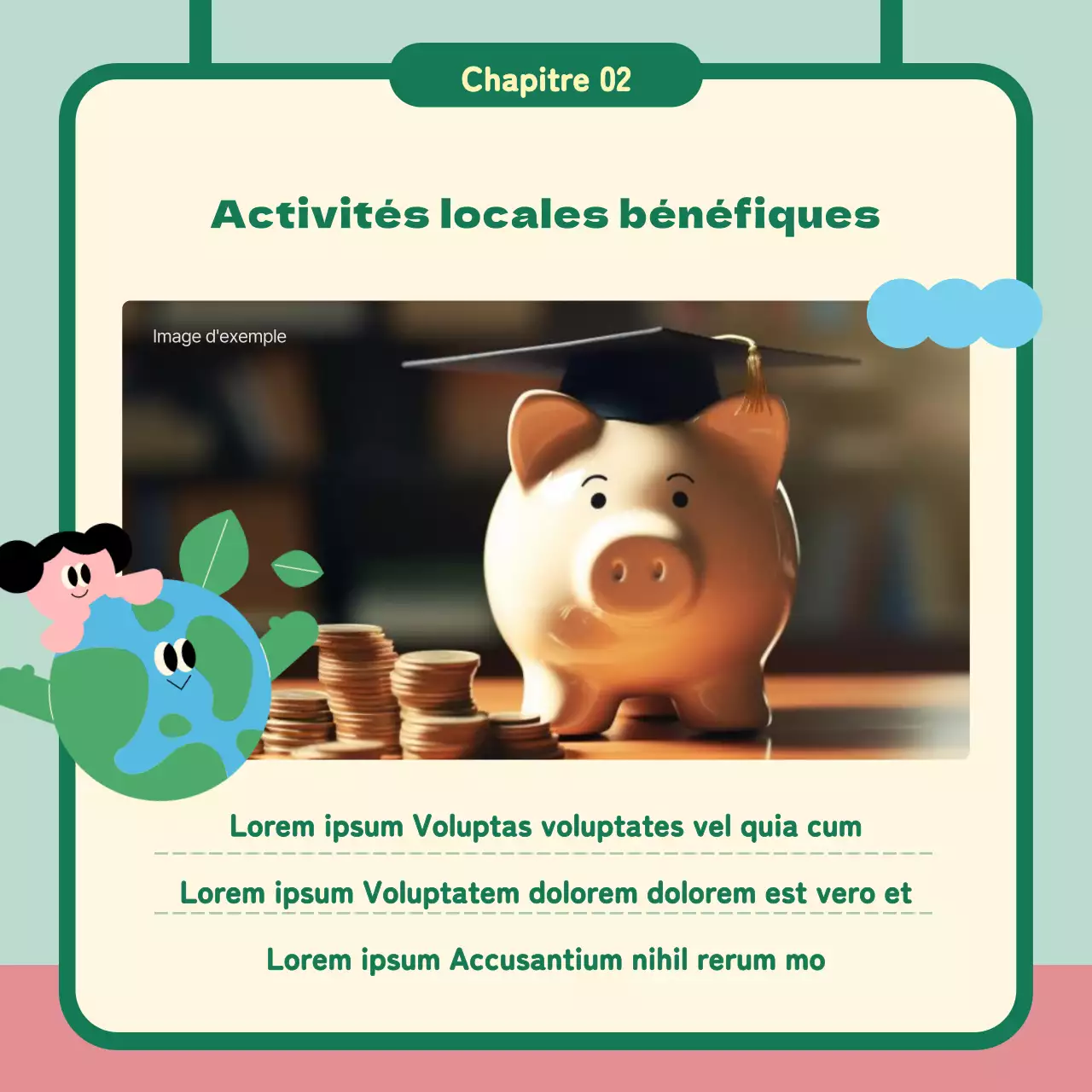 Faites la promotion de vos dons d'entreprise avec de la menthe.