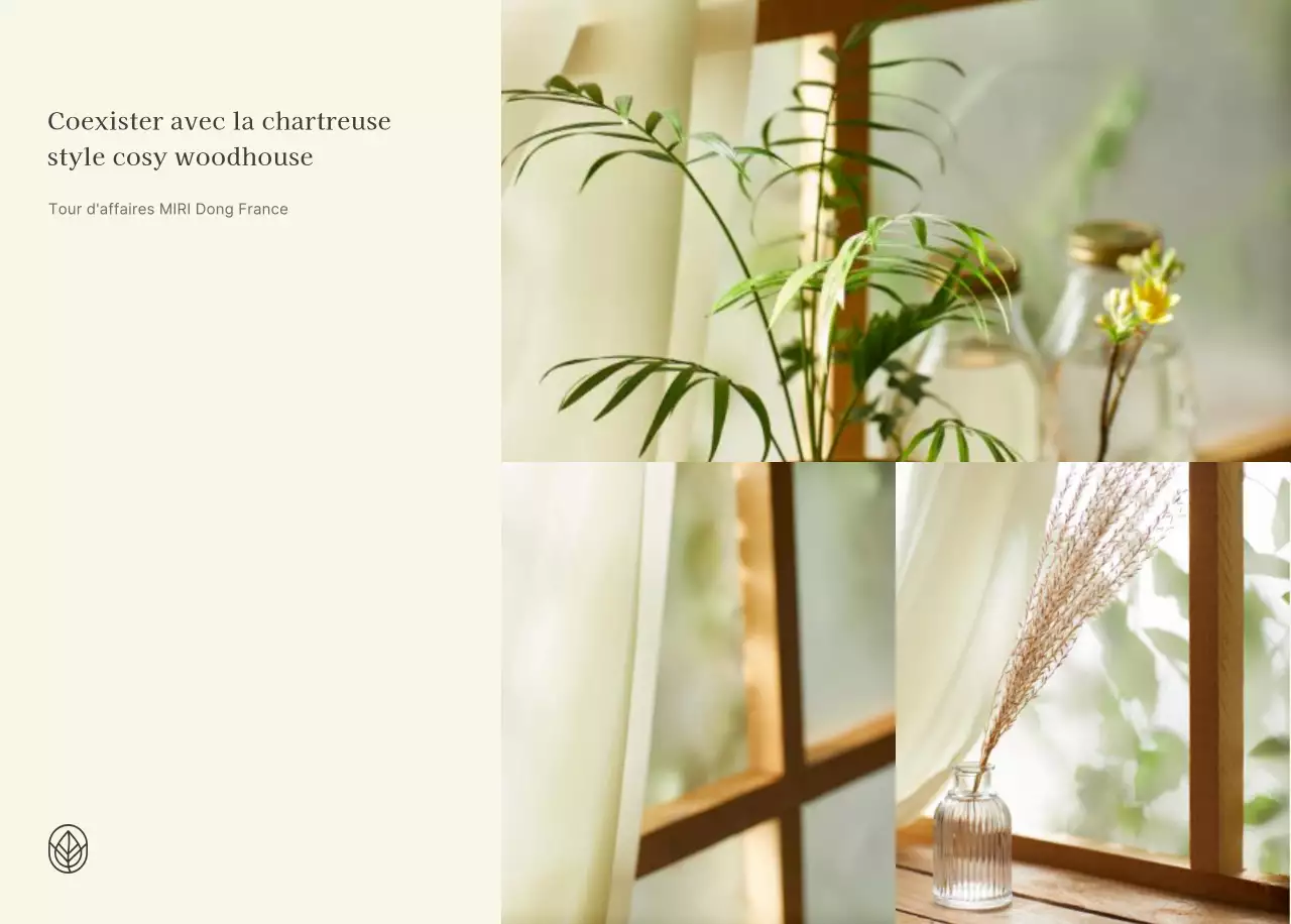 Meubles simples et naturels dans des tons beiges et neutres