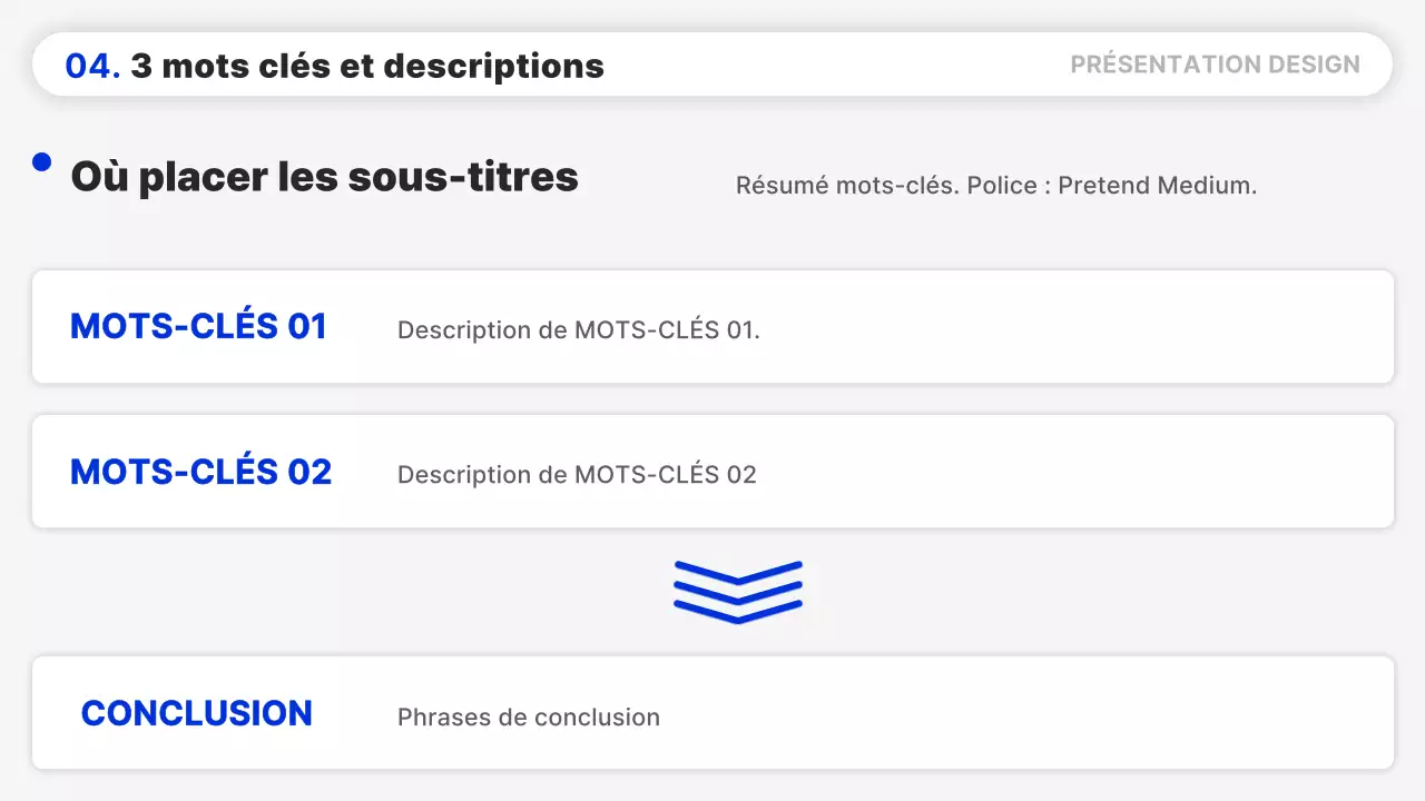 Un rapport simple en bleu et noir