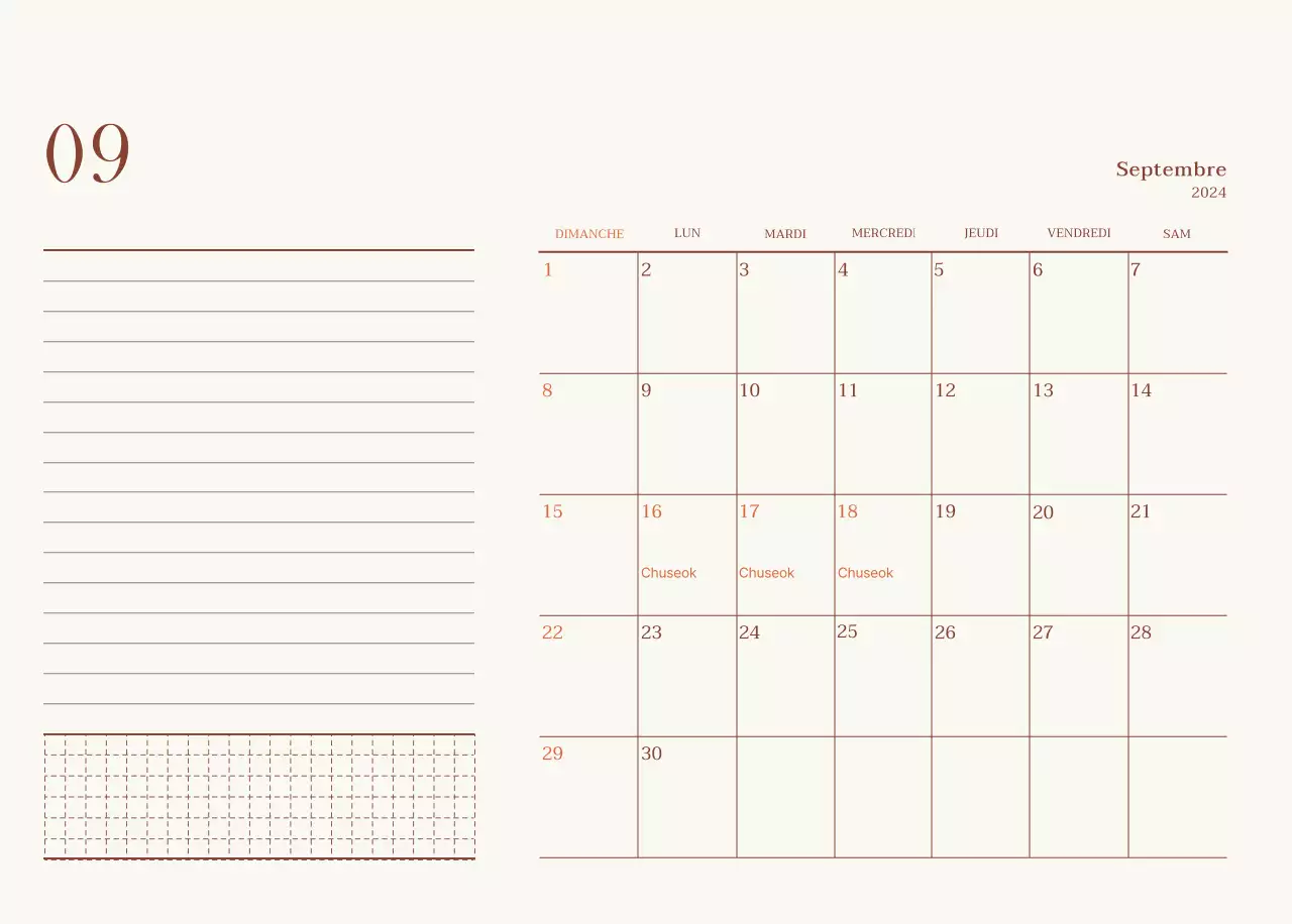 Mise en page de photos de cafés émotionnels en beige et marron