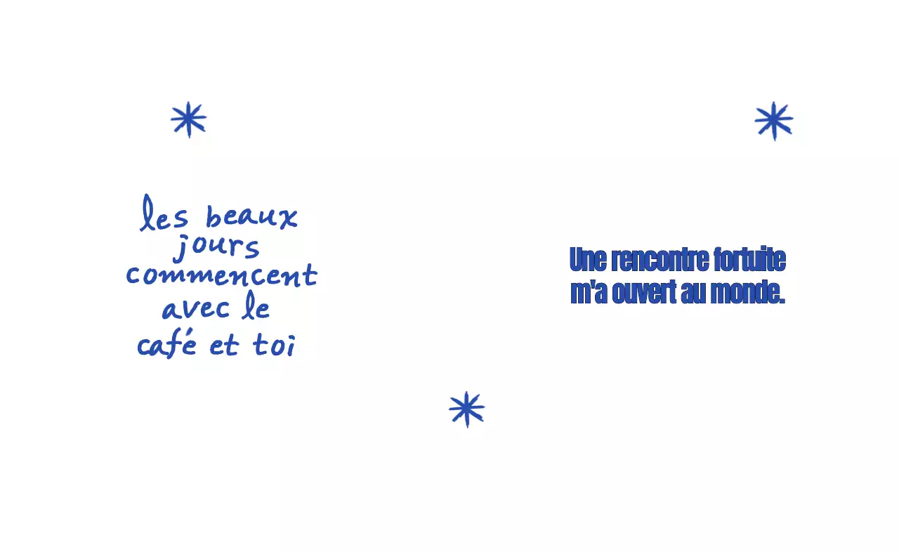 Marchandises d'inspiration vintage avec des textes écrits et des illustrations dessinées à la main