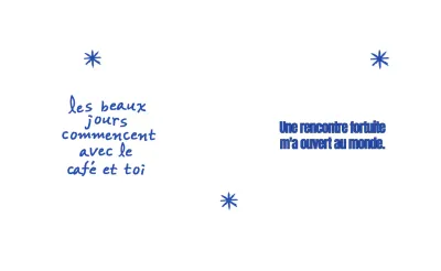 Marchandises d'inspiration vintage avec des textes écrits et des illustrations dessinées à la main