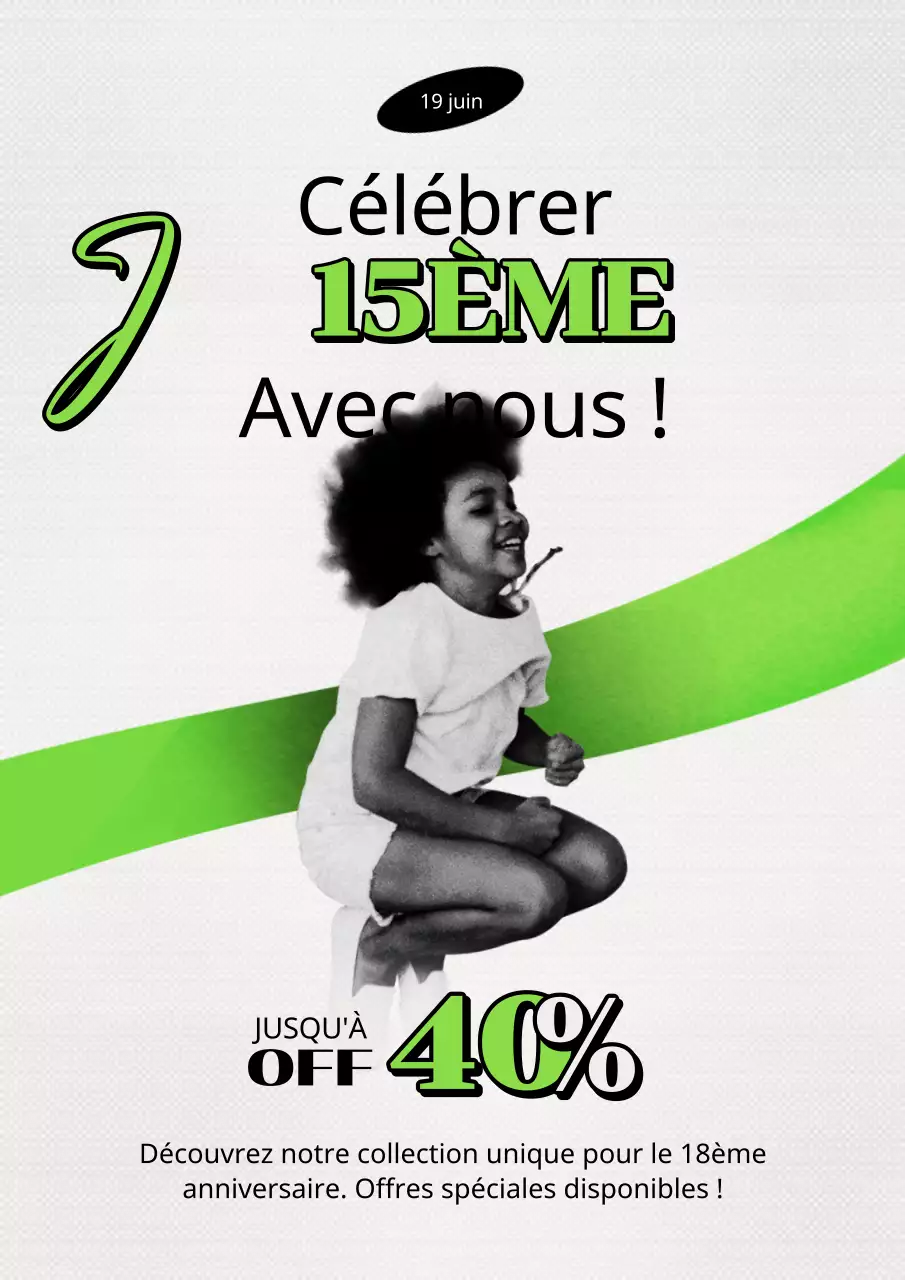 Concept surligné en vert annonce de réduction