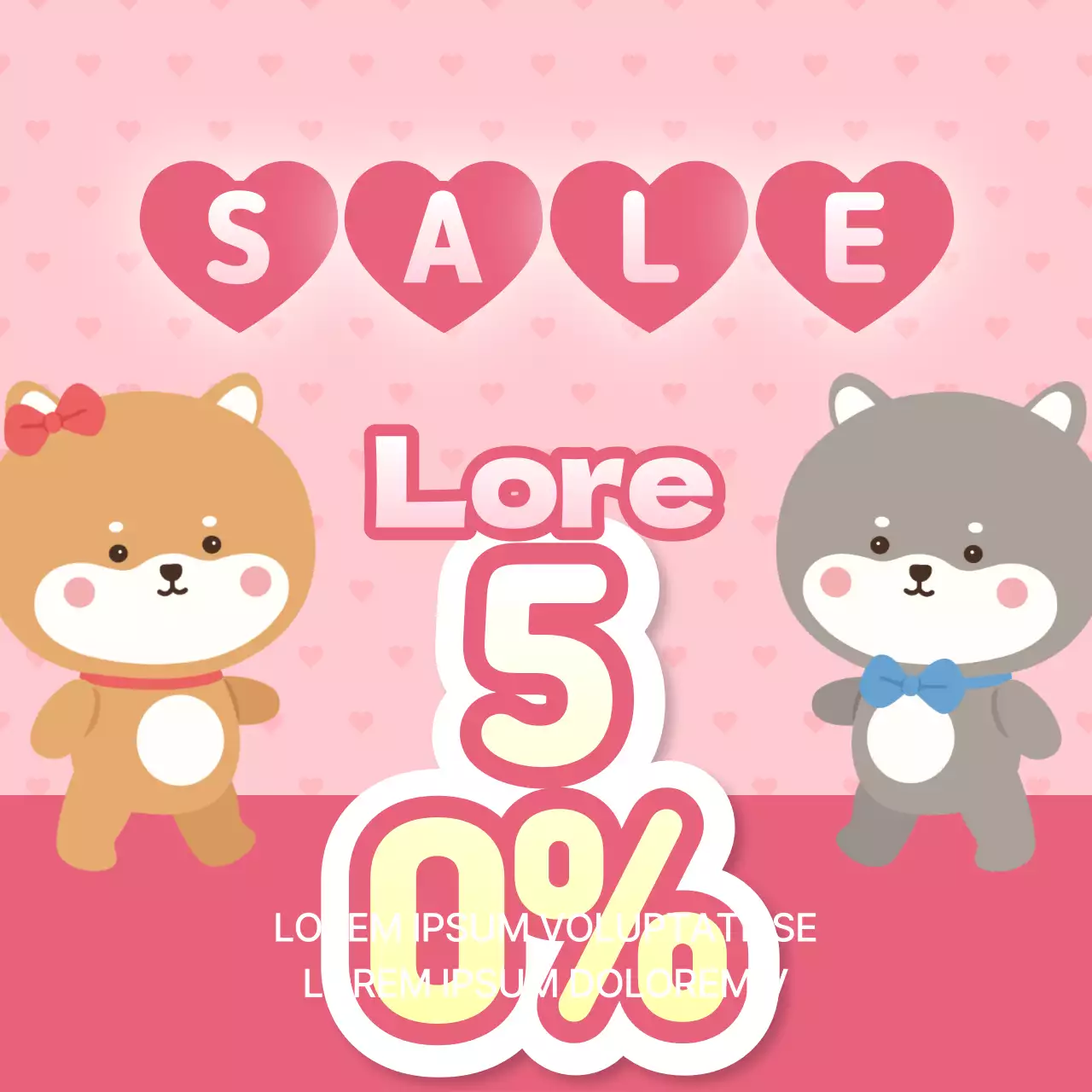 Promouvoir la Saint-Valentin en blanc et rose