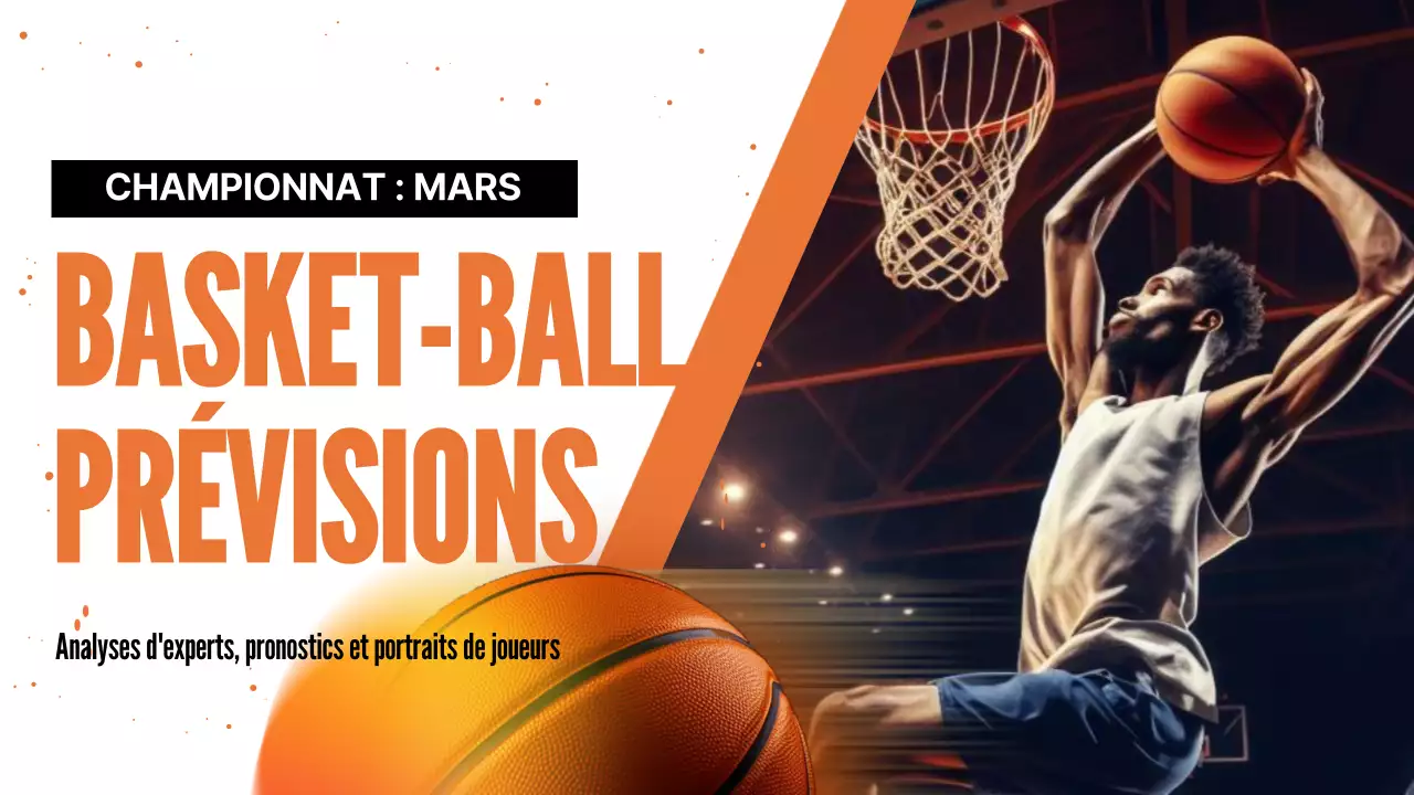 Promouvoir un simple match de basket en orange