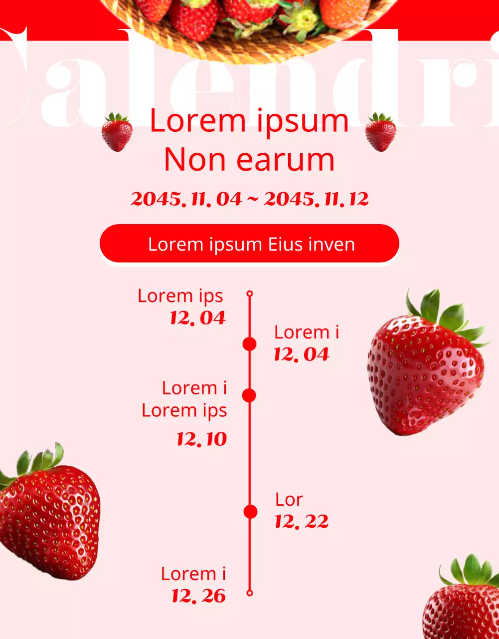 Promouvoir la vente d'outils rouges et de jolies fraises