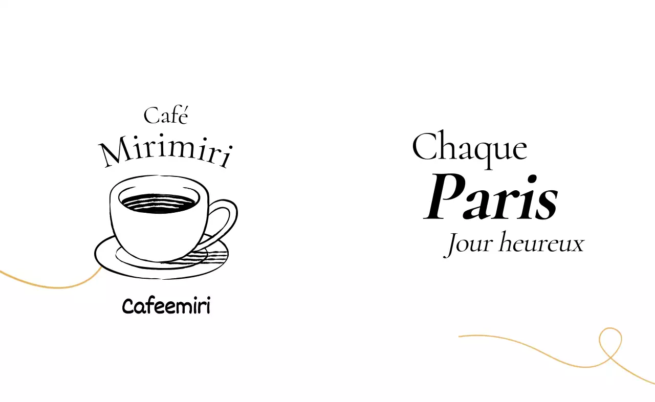 Promouvoir un café chic avec des illustrations au trait