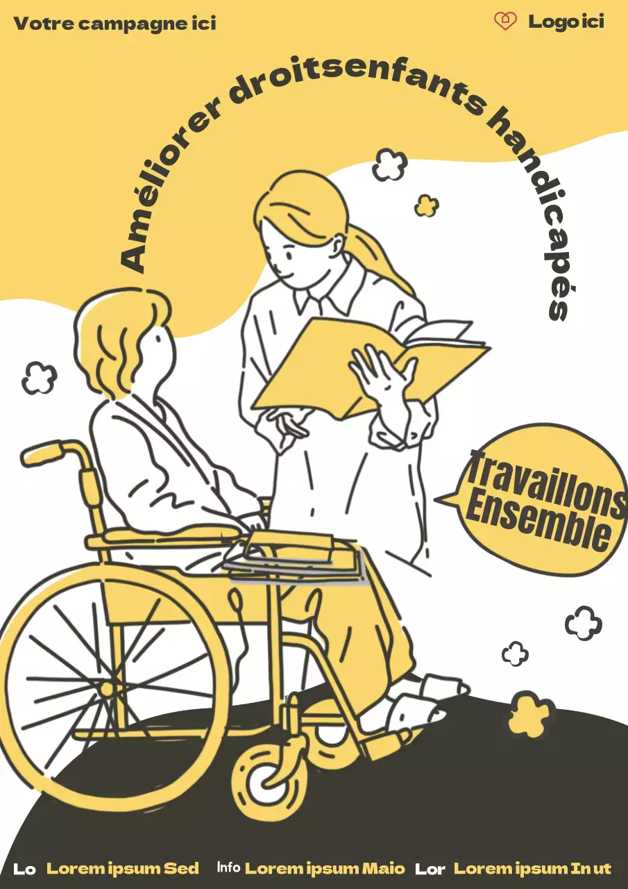 Promouvoir la conférence sur les carrières des parents jaunes et noirs d'enfants handicapés