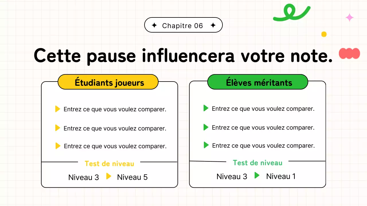 Beige et noir, présentation de l'orientation des spécialités de vacances douillettes