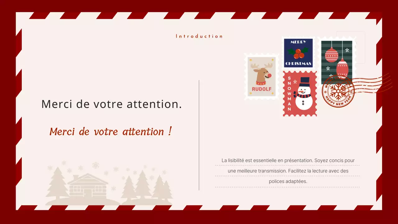 Un planificateur d'événements de Noël cosy en rouge et beige