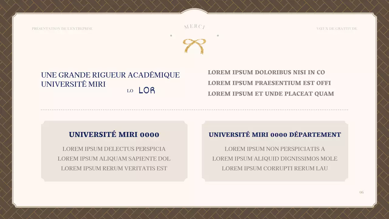 Une carte de vœux simple et signée en bleu marine et ivoire