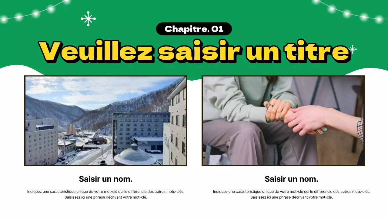 Matériel de formation des volontaires sur fond rouge, tendance hiver