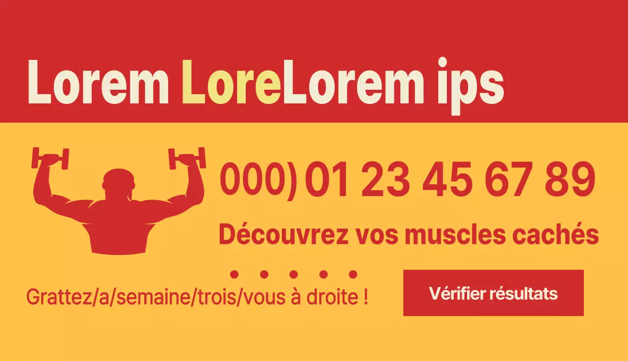 Événement gymnique rouge, neutro