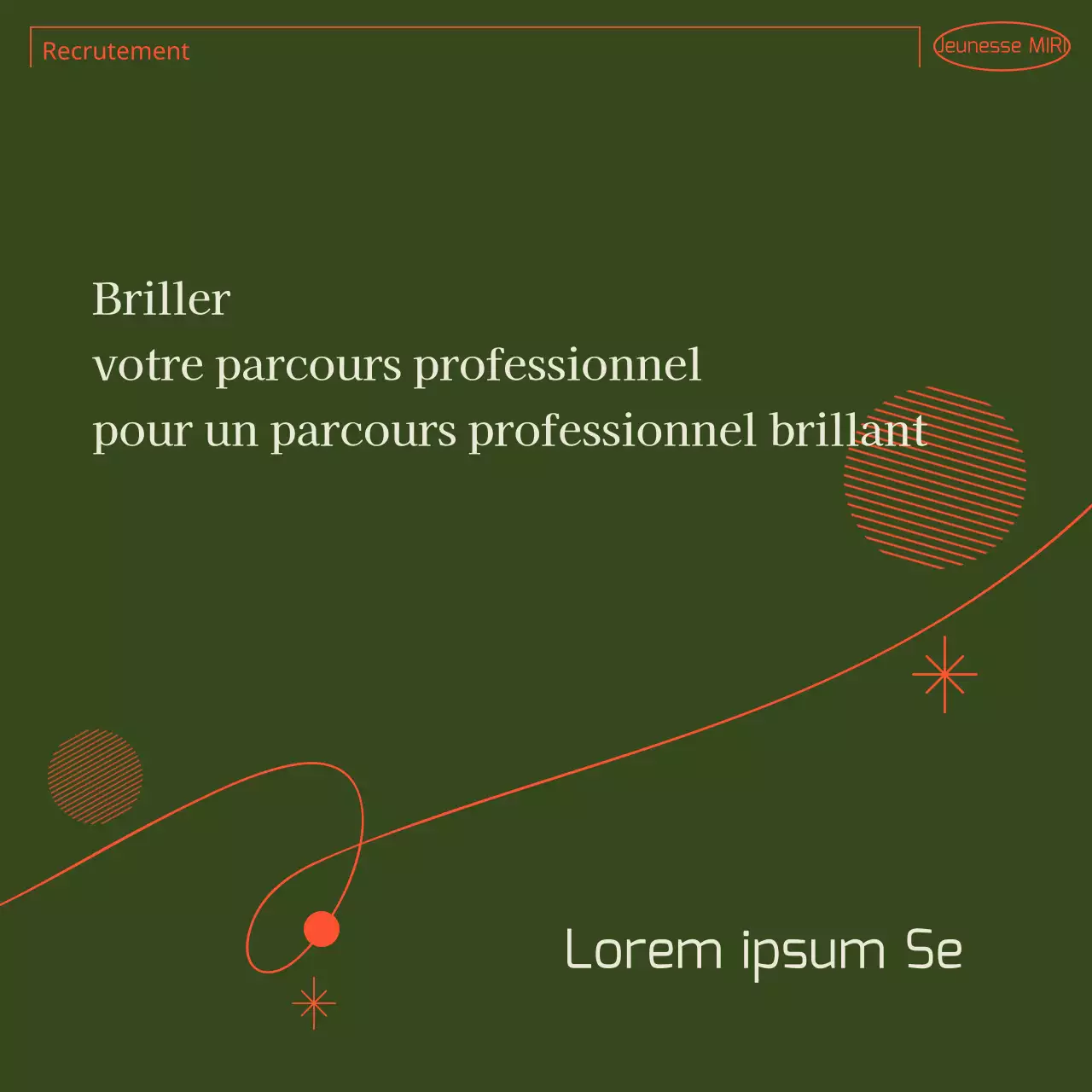 Un guide de l'utilisateur communautaire simple, vert et orange