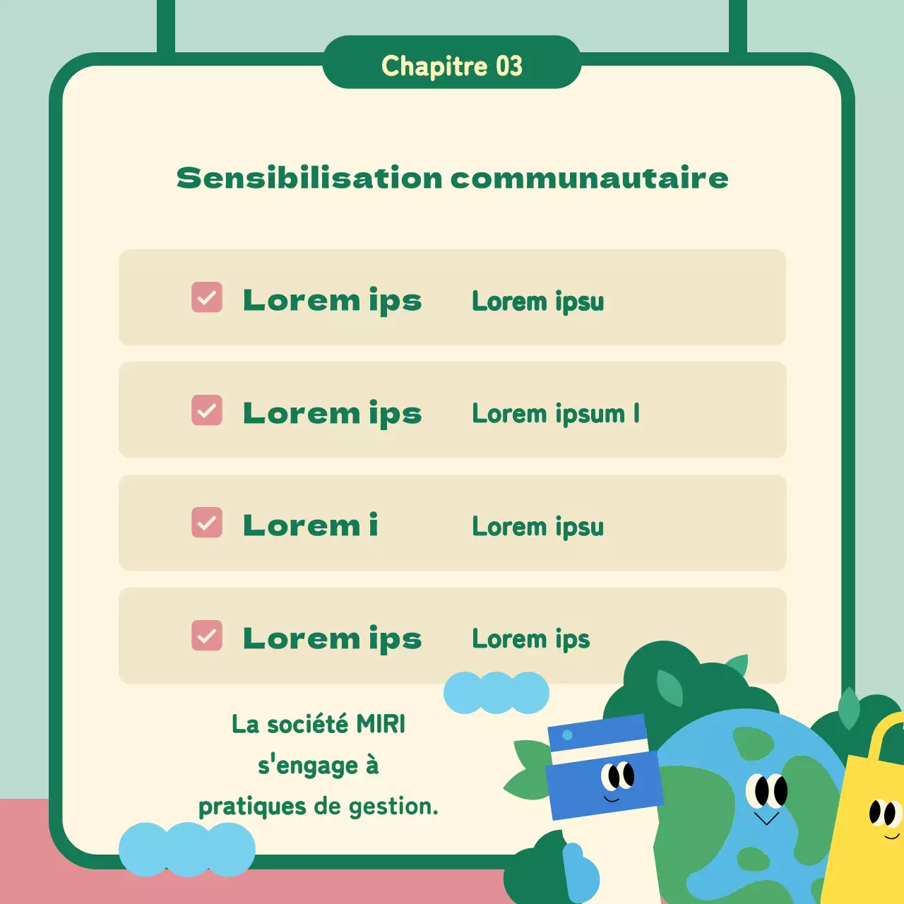 Faites la promotion de vos dons d'entreprise avec de la menthe.