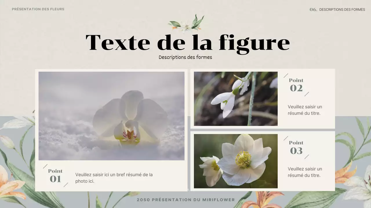 Proposition de fleur d'hiver vintage en bleu clair