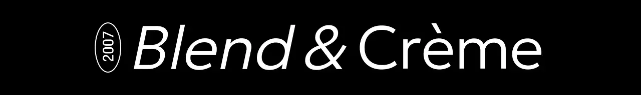 Boissons et café modernes en noir et blanc