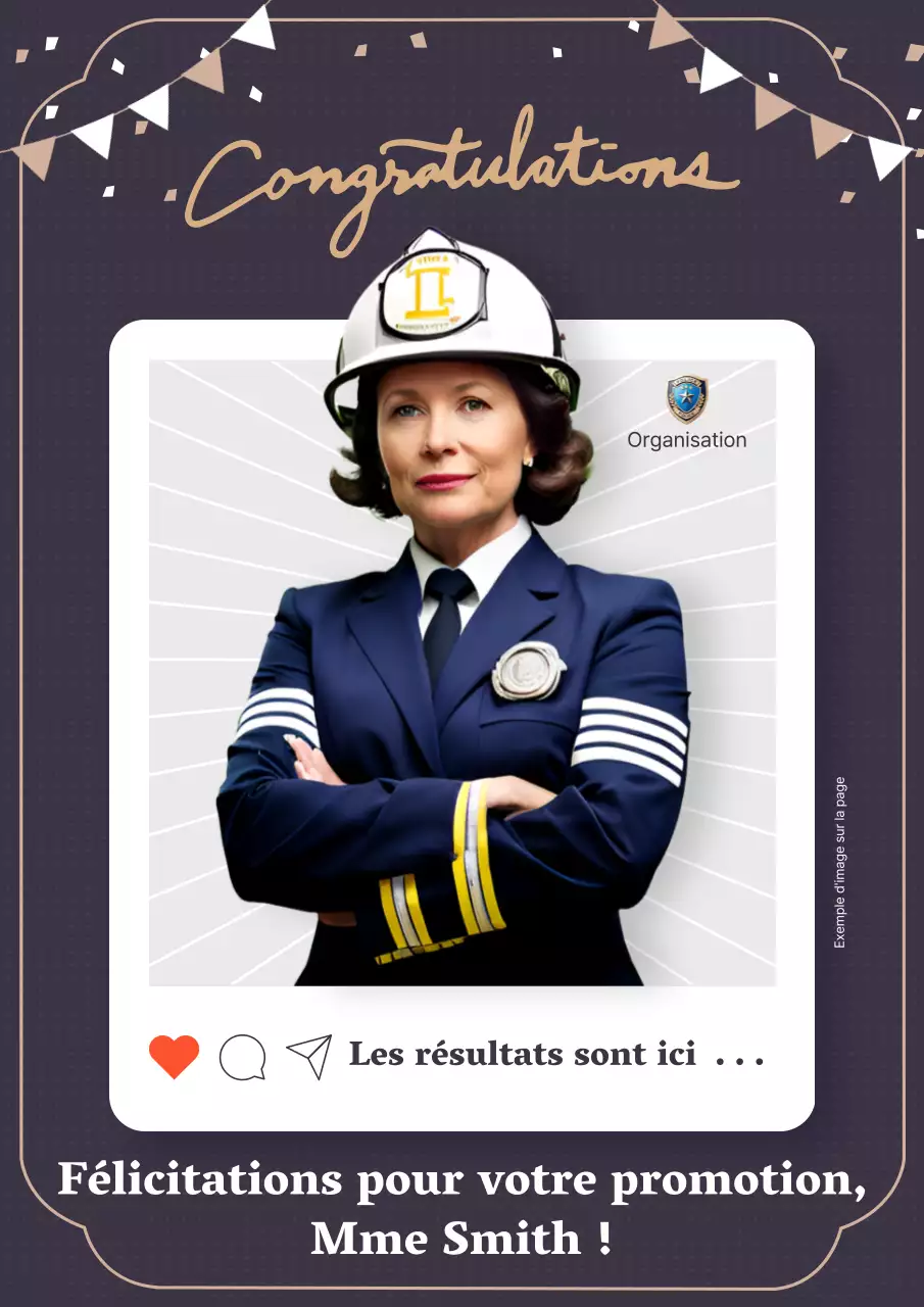 Une simple annonce de promotion en bleu marine