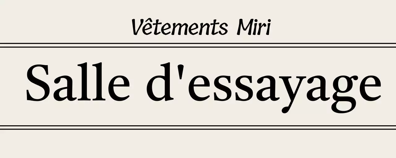 Guide pour une cabine d'essayage simple et luxueuse en beige