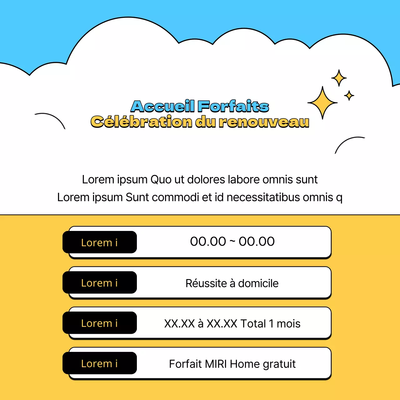 Recrutez des supporters pour vos séances d'entraînement à domicile grâce à ce motif bleu clair et jaune.