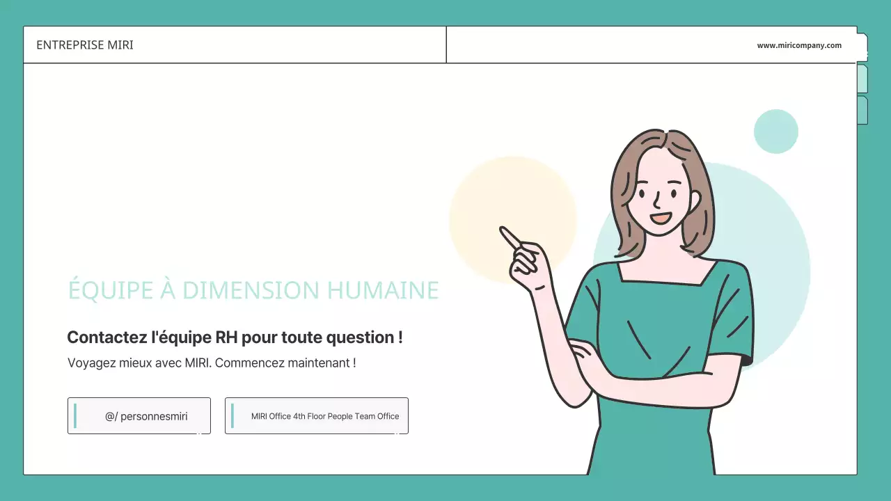 Une formation RH simple expliquée en jaune et menthe