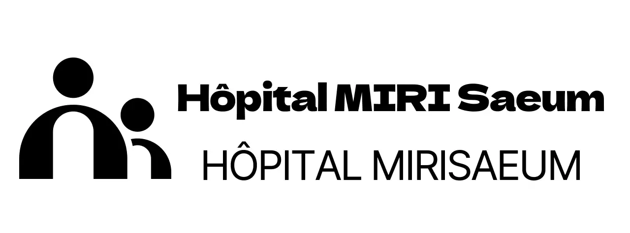 Logo simple et illustré d'un hôpital
