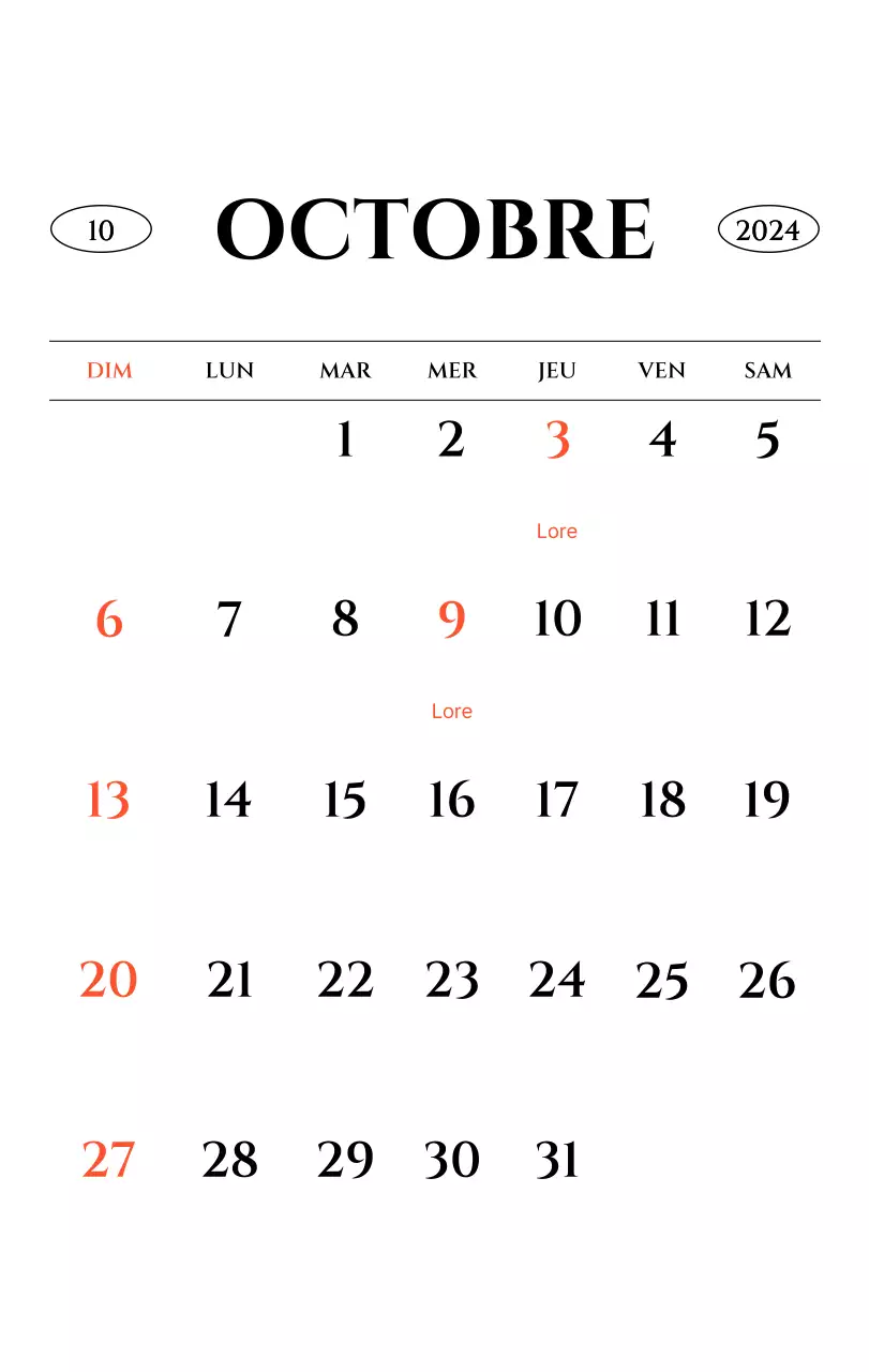 Calendrier mural de style simple avec concept de photographie de voyage émotionnelle en noir et blanc