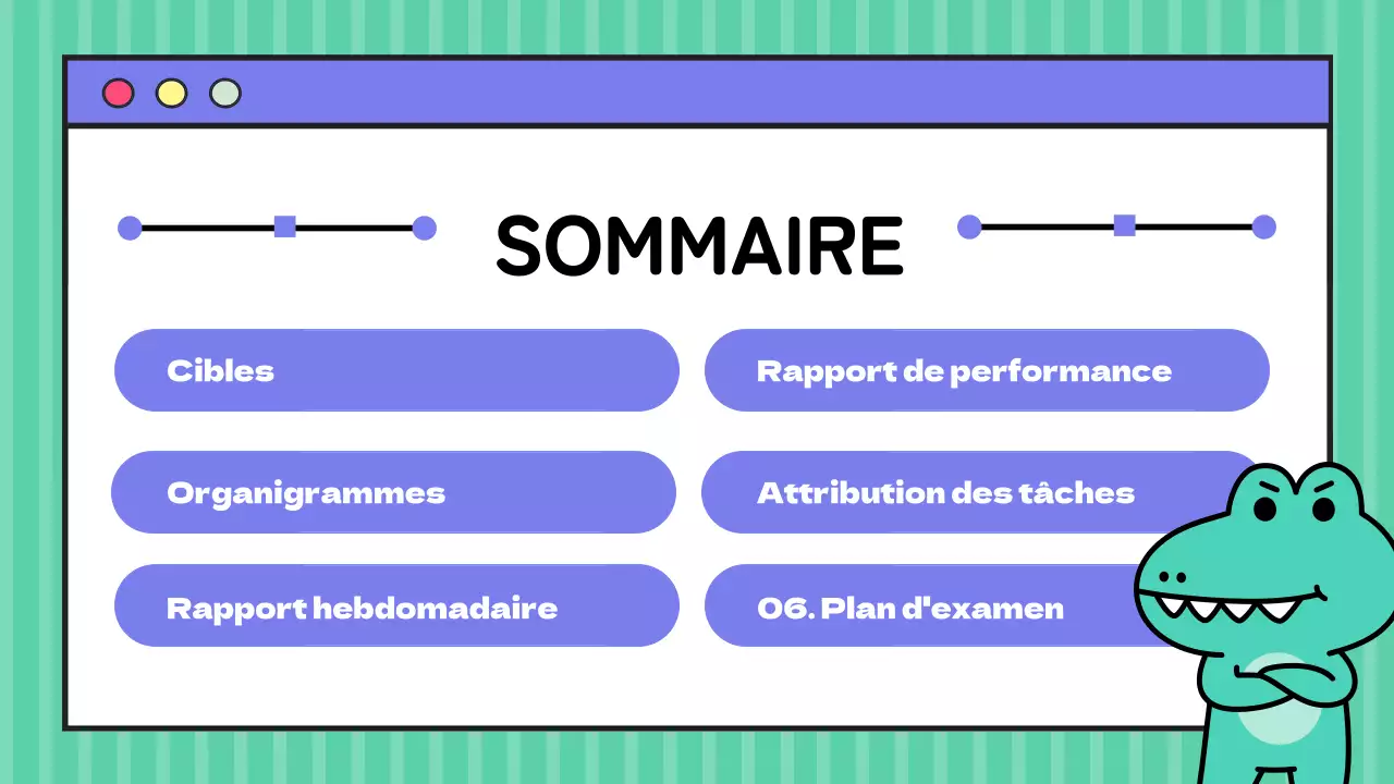 Rapport de notes d'étude sur le marketing tendance jaune et violet
