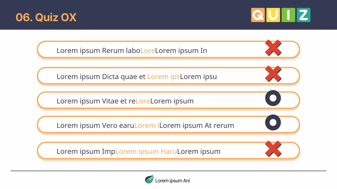 Matériel de formation simple sur la sécurité incendie en bleu marine et orange