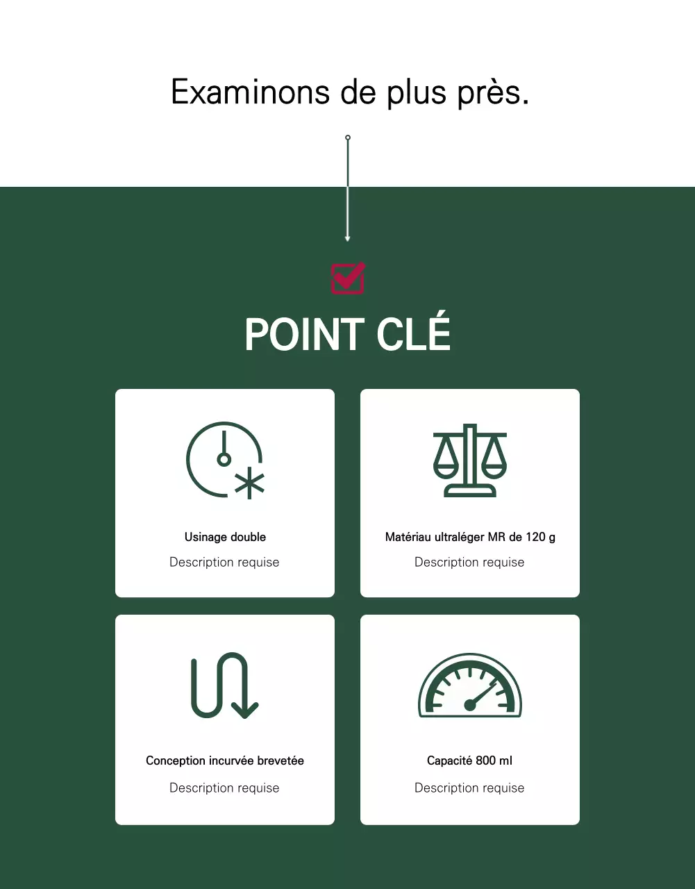 Une publicité minimaliste pour les nouveaux arrivants de Tumblr en blanc et vert