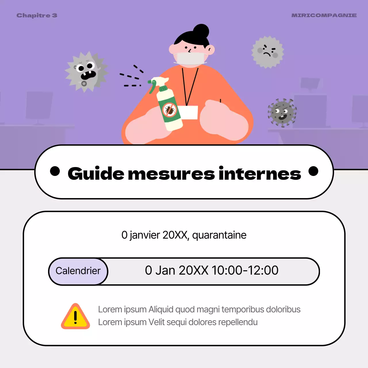 Une annonce de RH grise et arc-en-ciel un an après