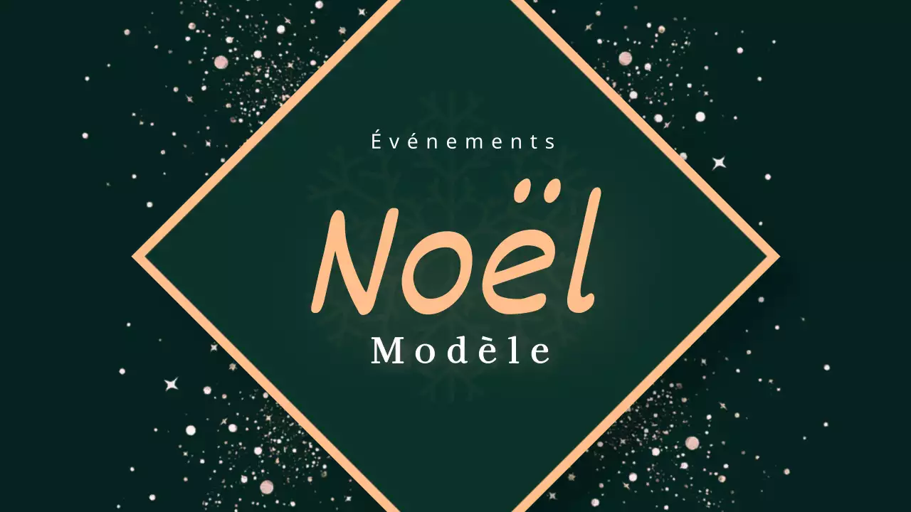 Concept de présentation de Noël sur fond kaki