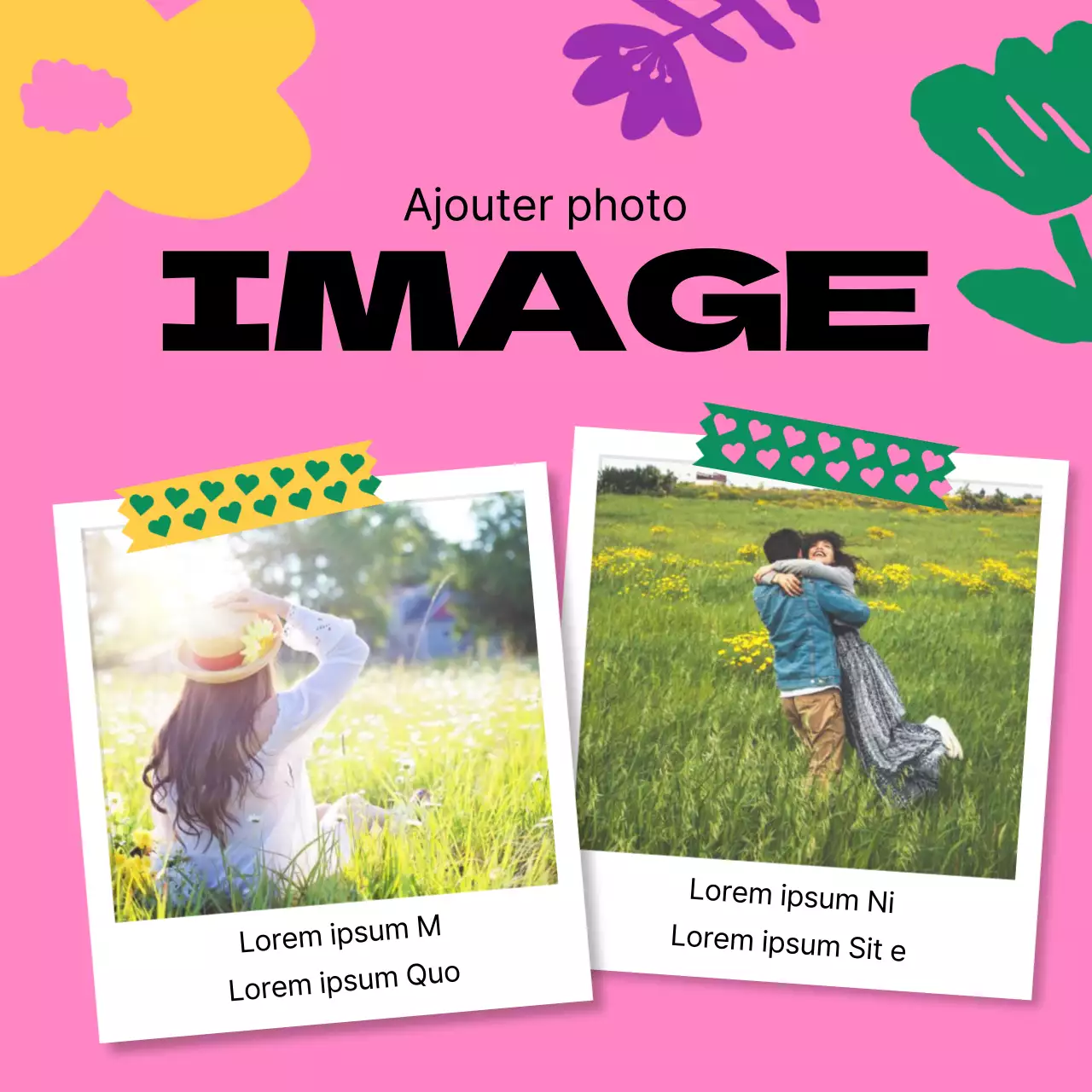 Guide des jolies fleurs de printemps jaunes et roses