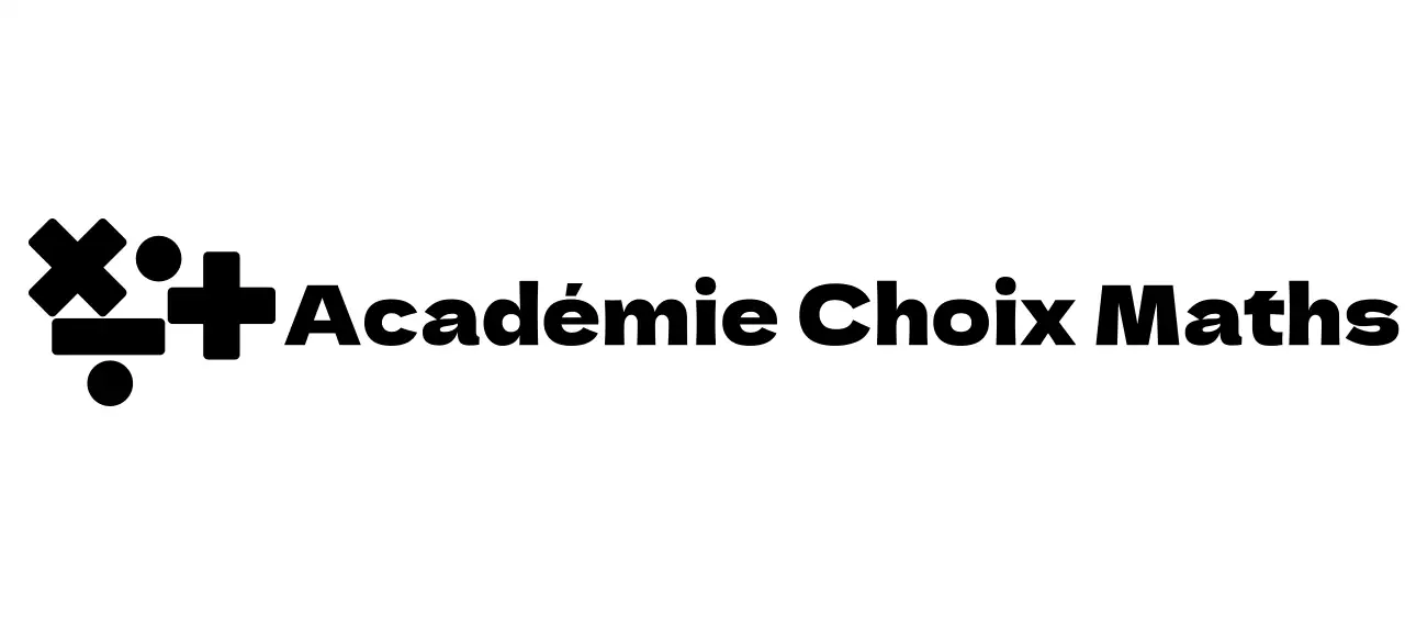 Logo de l'école de maths avec le symbole des maths