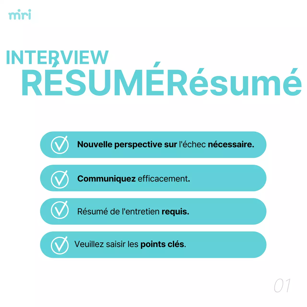 Promouvoir des entretiens de personnalité simples et des discussions en blanc et bleu clair