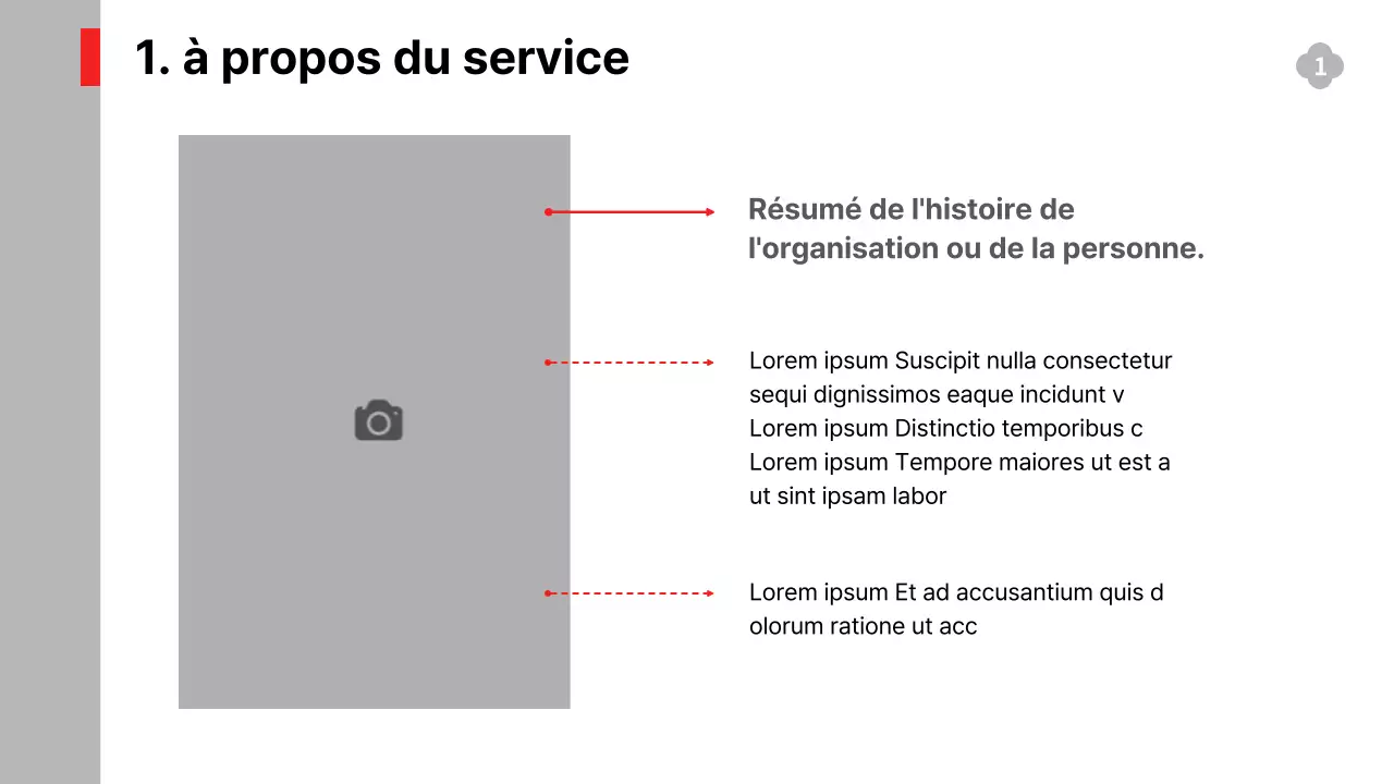 Des rapports simples, en noir et blanc, sur la performance des services, la stratégie et les prévisions d'expansion.