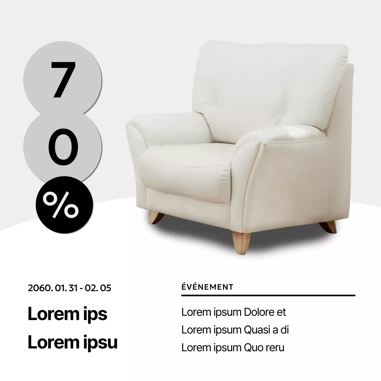 Articles de marque sur l'intérieur minimaliste en noir et blanc